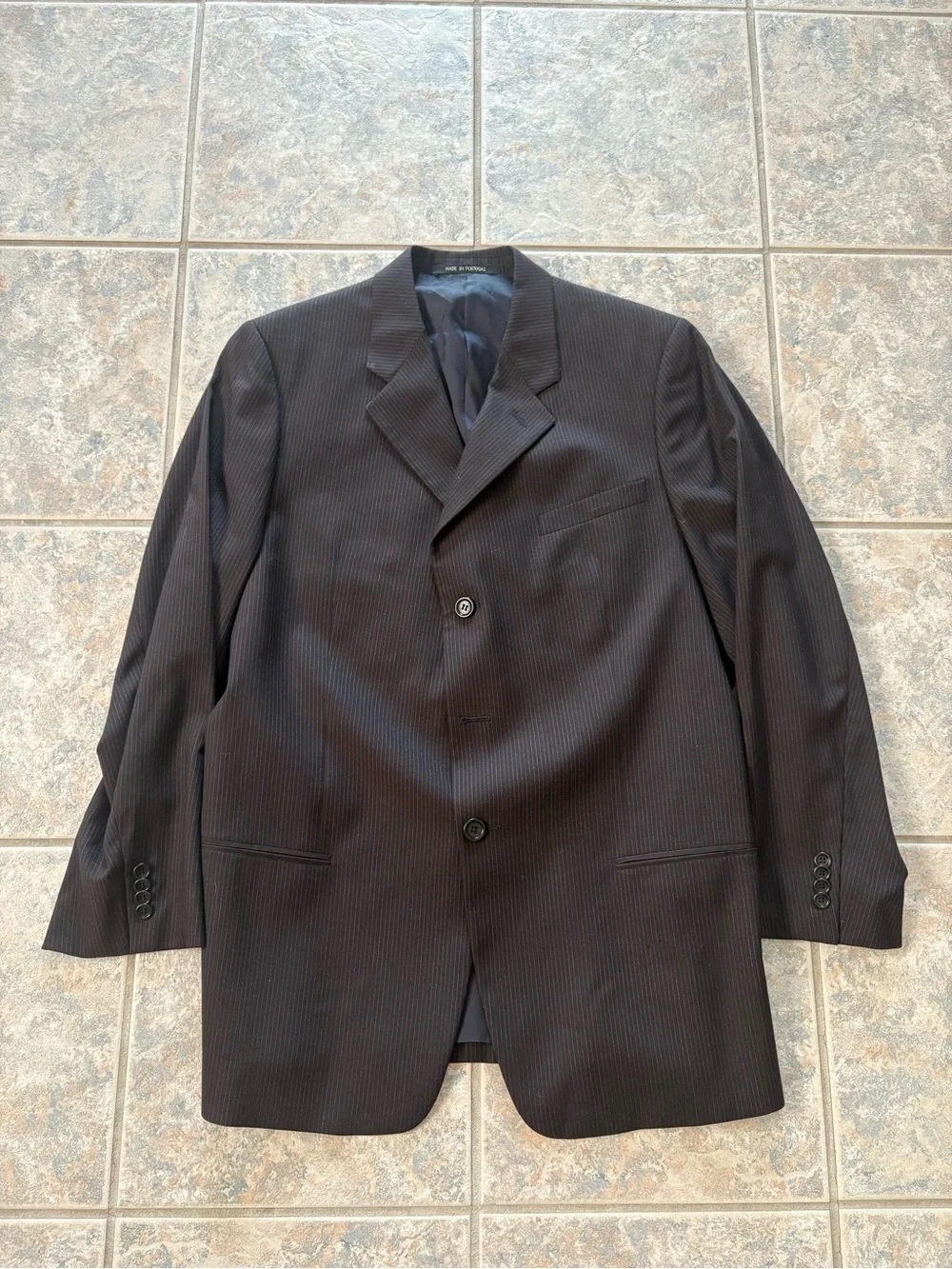 Y2K GIORGIO ARMANI COLLEZIONI MENS BROWN BLAZER 42